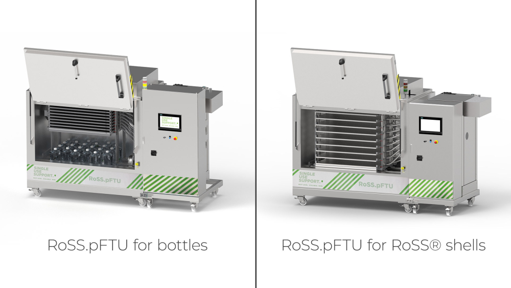 RoSS.pFTU freeze-thaw platform for bags & bottles RoSS.pFTU freeze-thaw platform for bags & bottles