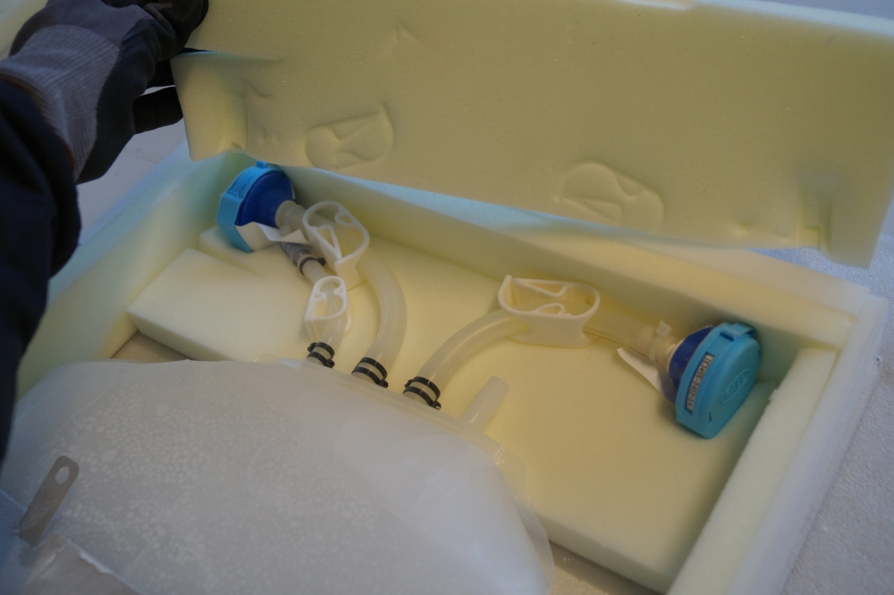 Freezing single-use bag protection memory foam Freezing single-use bag protection memory foam