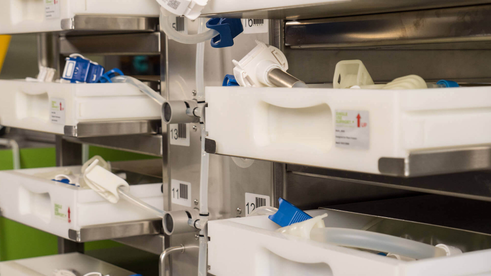 RoSS filling single-use bags system RoSS filling single-use bags system