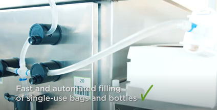 RoSS.FILL - automated filling and draining system of single-use bags and bottles