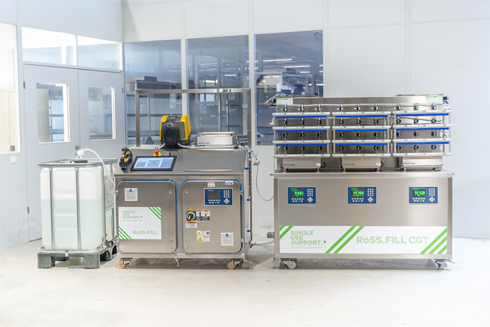 Automated filling and draining system for CGT - RoSS.FILL CGT Automated filling and draining system for CGT - RoSS.FILL CGT