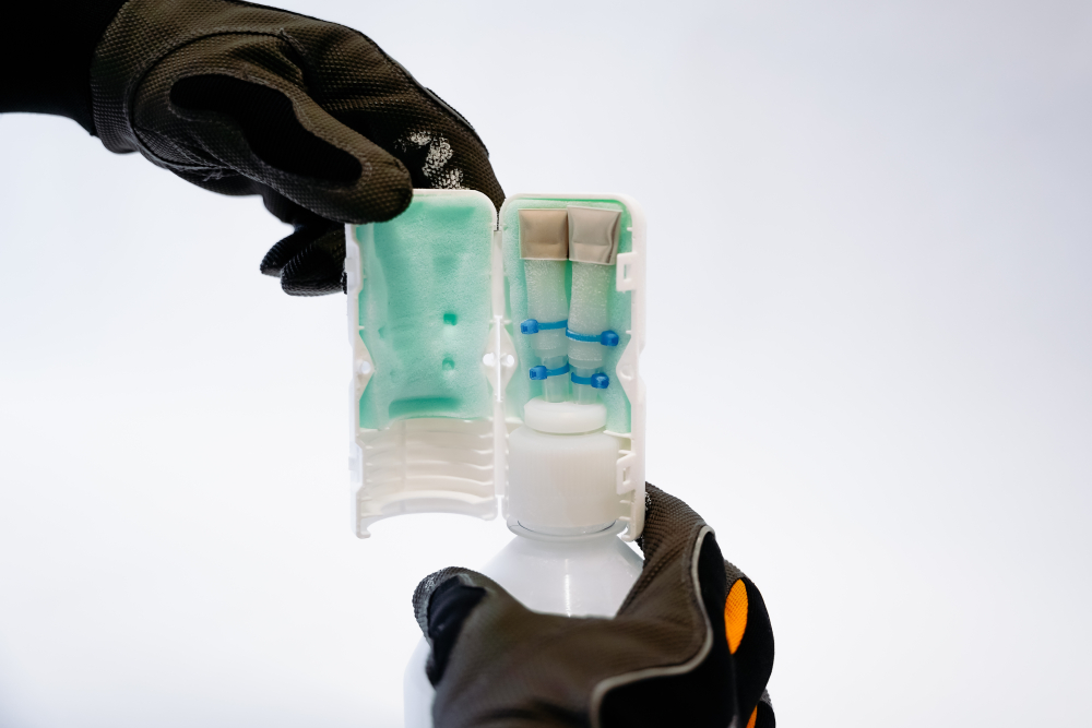 RoSS Bottle frozen for bottle protection 